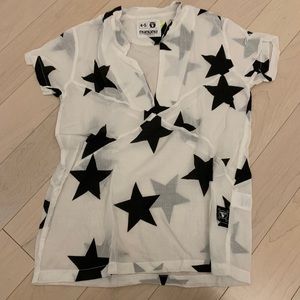 Nununu linen shirt size 4-5 excellent condition